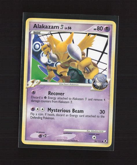 Pokémon TCG Alakazam LV 56 Rising Rivals 38/111 Regular 